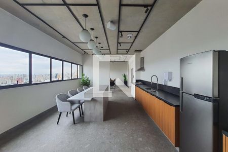 Studio para alugar com 17m², 1 quarto e sem vagaÁrea comum - Salão de festas