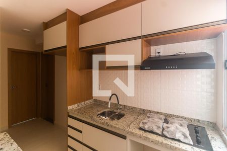 Sala/Cozinha de apartamento para alugar com 2 quartos, 54m² em Vila Perracini, Poá