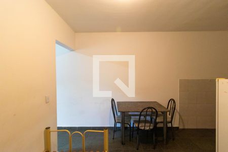 Sala e Cozinha de kitnet/studio para alugar com 1 quarto, 30m² em Cidade Universitária, Campinas