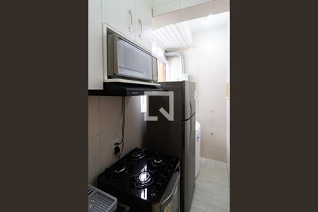 Apartamento para alugar com 40m², 1 quarto e 1 vagaDetalhe da cozinha 