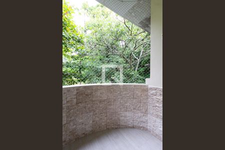 Varanda da suíte de apartamento para alugar com 1 quarto, 40m² em Leblon, Rio de Janeiro