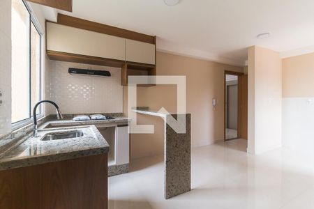 Sala/Cozinha de apartamento para alugar com 2 quartos, 54m² em Vila Perracini, Poá