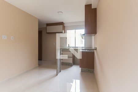 Sala/Cozinha de apartamento para alugar com 2 quartos, 54m² em Vila Perracini, Poá