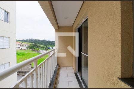 Varanda  de apartamento para alugar com 2 quartos, 60m² em Jardim Rio das Pedras, Cotia