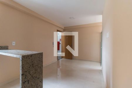 Sala/Cozinha de apartamento para alugar com 2 quartos, 54m² em Vila Perracini, Poá