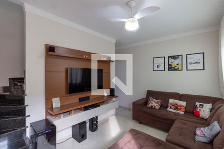 Sala de casa de condomínio à venda com 2 quartos, 69m² em Parque Boturussu, São Paulo