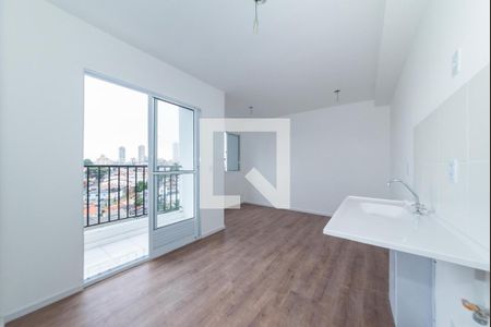 Sala/Cozinha de apartamento para alugar com 1 quarto, 30m² em Ipiranga, São Paulo