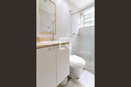 Detalhe do banheiro da suíte de apartamento para alugar com 1 quarto, 36m² em Leblon, Rio de Janeiro