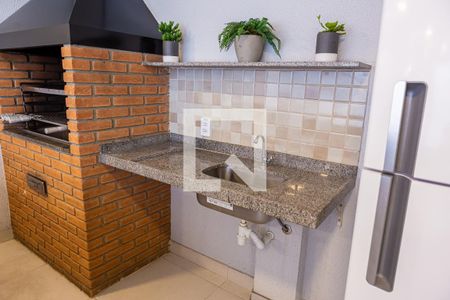 Área comum - Churrasqueira de apartamento para alugar com 2 quartos, 42m² em Vila Nhocune, São Paulo