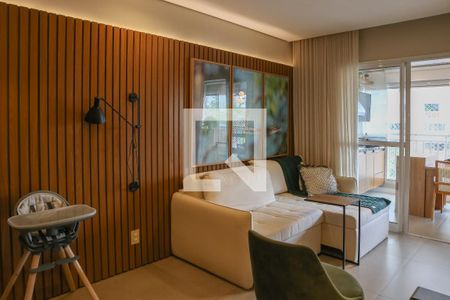 Sala de apartamento à venda com 3 quartos, 76m² em Vila Romana, São Paulo