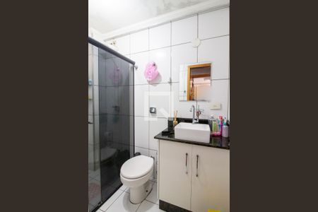 Banheiro da Suíte de apartamento à venda com 2 quartos, 66m² em Vila Tijuco, Guarulhos