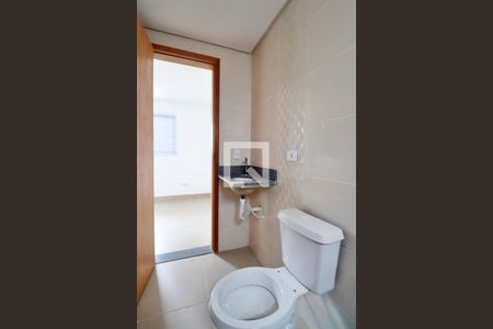 Suíte - Banheiro do Quarto 1 de apartamento para alugar com 2 quartos, 108m² em Vila Alto de Santo Andre, Santo André