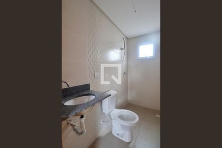 Suíte - Banheiro do Quarto 1 de apartamento à venda com 2 quartos, 108m² em Vila Alto de Santo Andre, Santo André