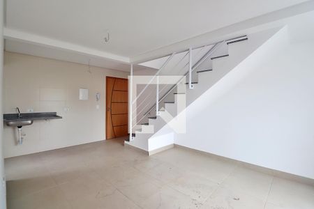 Sala de apartamento para alugar com 2 quartos, 108m² em Vila Alto de Santo Andre, Santo André