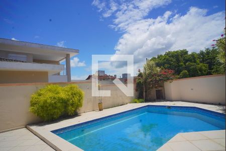 Vista sala de casa para alugar com 4 quartos, 315m² em Santa Monica, Florianópolis