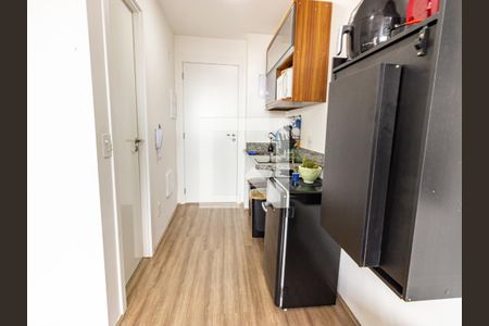 Sala/Cozinha de apartamento para alugar com 1 quarto, 23m² em Quarta Parada, São Paulo