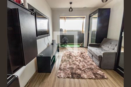 Sala/Cozinha de apartamento para alugar com 1 quarto, 23m² em Quarta Parada, São Paulo