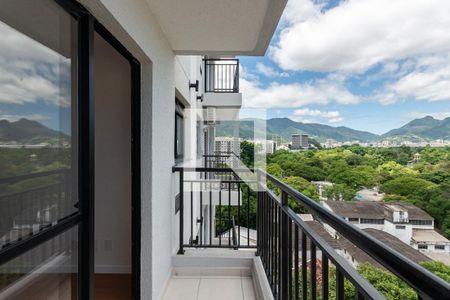 Varanda da Sala de apartamento para alugar com 2 quartos, 45m² em São Cristóvão, Rio de Janeiro