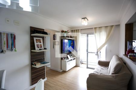 sala de apartamento à venda com 2 quartos, 58m² em Vila Sonia do Taboao, Taboão da Serra