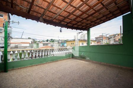 Varanda da Sala de casa para alugar com 2 quartos, 65m² em Jardim Vista Linda, São Paulo