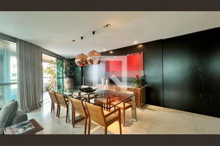 sala de apartamento à venda com 4 quartos, 240m² em Belvedere, Belo Horizonte