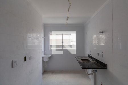 Sala e Cozinha Integrada  de apartamento para alugar com 2 quartos, 37m² em Cidade Líder, São Paulo