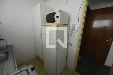 Cozinha de apartamento à venda com 1 quarto, 39m² em Serrinha, Goiânia