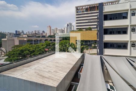 Vista da Sala de apartamento à venda com 1 quarto, 45m² em Vila Andrade, São Paulo