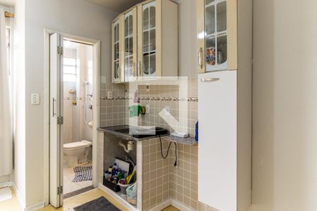 Cozinha de kitnet/studio à venda com 1 quarto, 23m² em Campos Elíseos, São Paulo