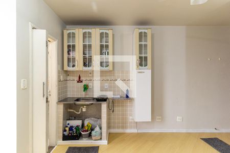 Cozinha de kitnet/studio à venda com 1 quarto, 23m² em Campos Elíseos, São Paulo