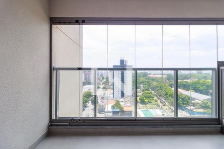 Sala - Varanda de apartamento à venda com 1 quarto, 45m² em Santo Amaro, São Paulo