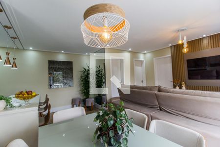 Sala de Jantar de apartamento à venda com 2 quartos, 70m² em Aldeia de Barueri, Barueri
