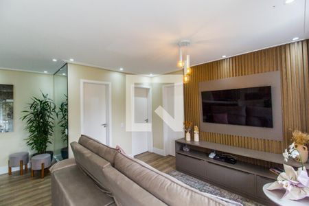 Sala de TV de apartamento à venda com 2 quartos, 70m² em Aldeia de Barueri, Barueri