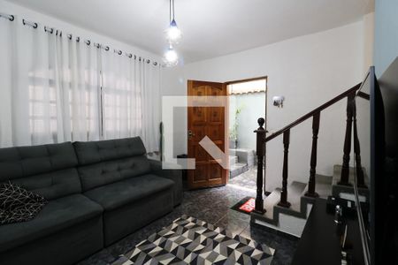 Sala de casa à venda com 3 quartos, 132m² em Vila Palmares, São Caetano do Sul