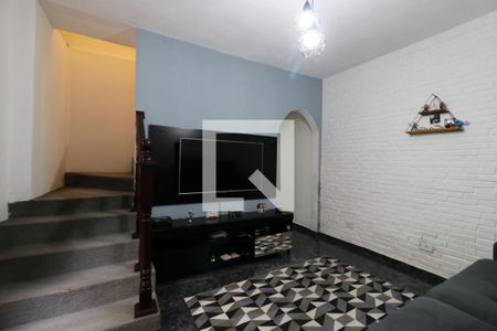 Sala de casa à venda com 3 quartos, 132m² em Vila Palmares, São Caetano do Sul