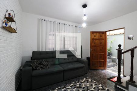 Sala de casa à venda com 3 quartos, 132m² em Vila Palmares, São Caetano do Sul