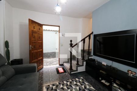 Sala de casa à venda com 3 quartos, 132m² em Vila Palmares, São Caetano do Sul