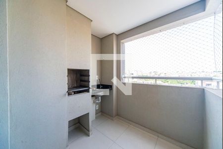 Varanda Gourmet de apartamento para alugar com 2 quartos, 55m² em Vila Tibiriçá, Santo André