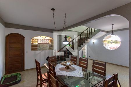 Sala de Jantar de casa à venda com 4 quartos, 320m² em Santa Rosa, Belo Horizonte