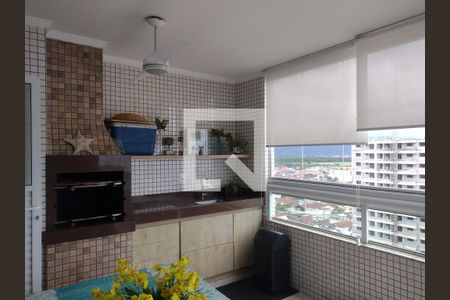 Varanda da sala de apartamento para alugar com 2 quartos, 89m² em Vilamar, Praia Grande
