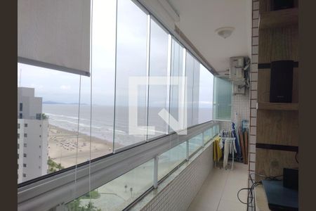 Varanda gourmet de apartamento para alugar com 2 quartos, 89m² em Vilamar, Praia Grande
