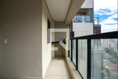 Varanda da Sala de apartamento à venda com 2 quartos, 53m² em Bela Vista, São Paulo