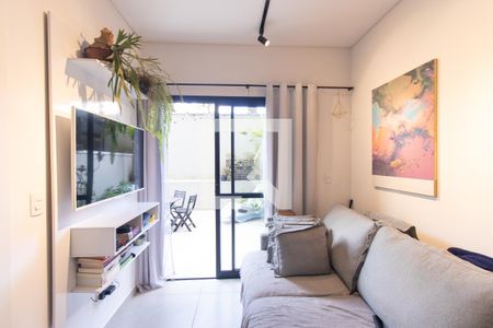 Sala de apartamento para alugar com 1 quarto, 53m² em Rebouças, Curitiba