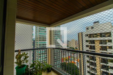 Varanda da Sala de apartamento para alugar com 3 quartos, 124m² em Vila Gomes Cardim, São Paulo