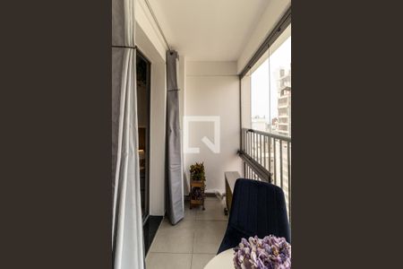 Studio à venda com 26m², 1 quarto e sem vagaVaranda
