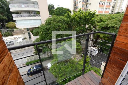 Varanda da Sala de apartamento à venda com 2 quartos, 36m² em Vila Sofia, São Paulo