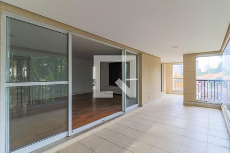 Varanda Gourmet de apartamento para alugar com 4 quartos, 199m² em Santo Amaro, São Paulo
