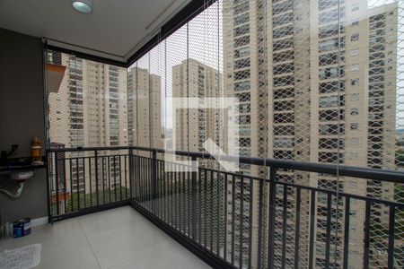 Varanda da Sala de apartamento para alugar com 3 quartos, 75m² em Picanço, Guarulhos