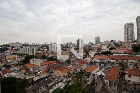 Sala - Vista de apartamento à venda com 1 quarto, 45m² em Vila Monumento, São Paulo