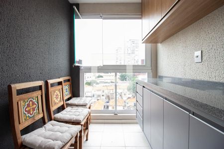 Apartamento à venda com 45m², 1 quarto e sem vagaVaranda